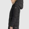 khujo Silla Steppmantel Damen, Schwarz