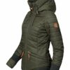 khujo Talulla Steppjacke Damen, Grün