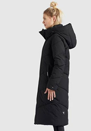 khujo Torino Steppmantel Damen, Schwarz