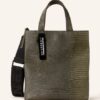 liebeskind berlin Flare Lizard Small Shopper Damen, Grün