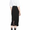 lilienfels Bleistiftrock Damen, Schwarz
