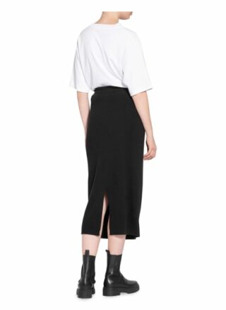 lilienfels Bleistiftrock Damen, Schwarz