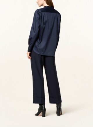 lilienfels Bluse Damen, Blau