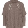 lilienfels Cashmere-Pullover Damen, Braun