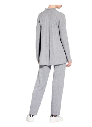 lilienfels Cashmere-Pullover Damen, Grau