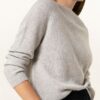 lilienfels Cashmere-Pullover Damen, Grau