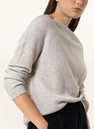 lilienfels Cashmere-Pullover Damen, Grau