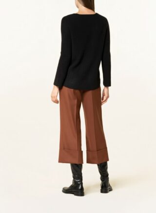 lilienfels Cashmere-Pullover Damen, Schwarz