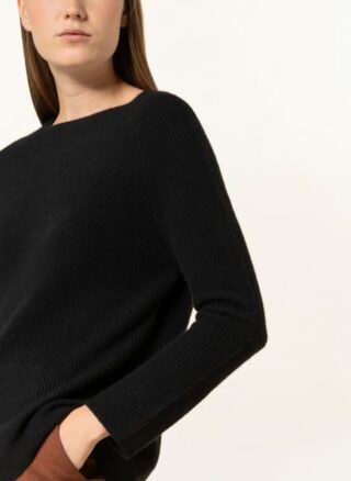 lilienfels Cashmere-Pullover Damen, Schwarz