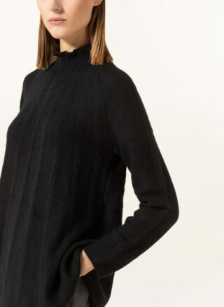lilienfels Cashmere-Pullover Damen, Schwarz