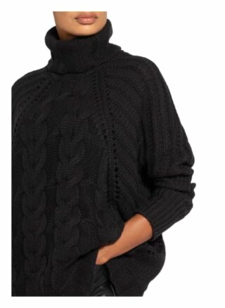 lilienfels Cashmere-Pullover Damen, Schwarz