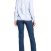 lilienfels Hemdbluse Damen, Blau