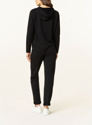 lilienfels Hoodie Damen, Schwarz