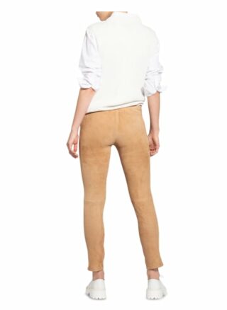 lilienfels Lederhose Damen, Beige
