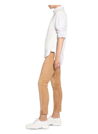 lilienfels Lederhose Damen, Beige