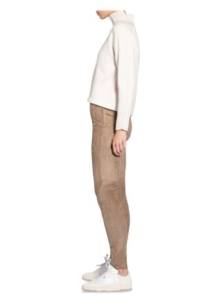 lilienfels Lederhose Damen, Beige