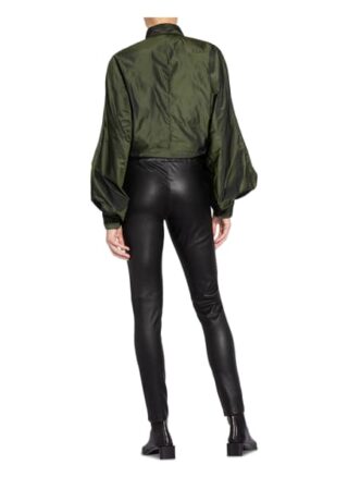 lilienfels Lederhose Damen, Schwarz