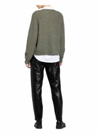 lilienfels Lederhose Damen, Schwarz