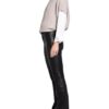 lilienfels Lederhose Damen, Schwarz