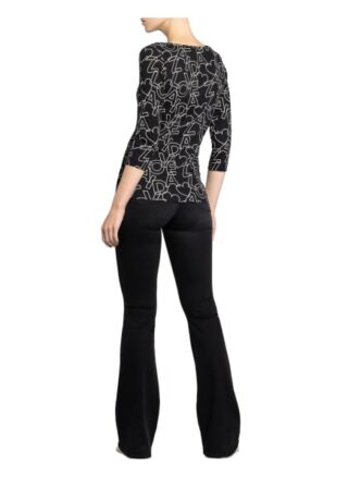 lilienfels Longsleeve Damen, Schwarz