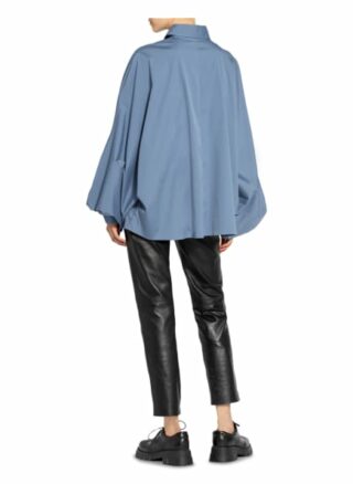 lilienfels Oversized-Hemdbluse Damen, Blau