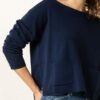 lilienfels Pullover Damen, Blau