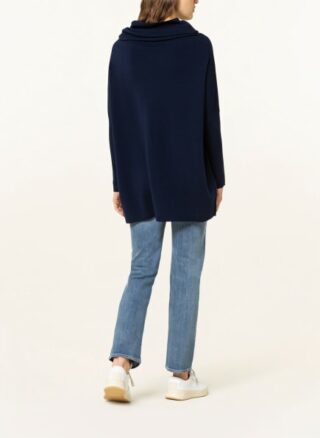 lilienfels Rollkragenpullover Damen, Blau