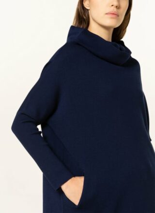 lilienfels Rollkragenpullover Damen, Blau