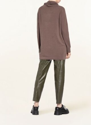 lilienfels Rollkragenpullover Damen, Braun
