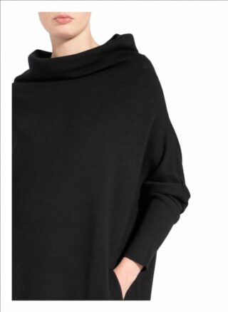 lilienfels Rollkragenpullover Damen, Schwarz