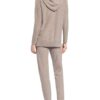lilienfels Strick-Hoodie Damen, Beige