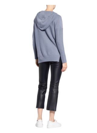 lilienfels Strick-Hoodie Damen, Blau