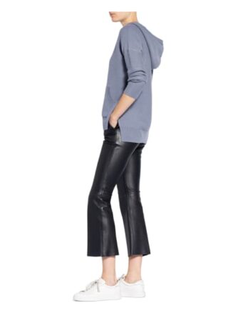 lilienfels Strick-Hoodie Damen, Blau