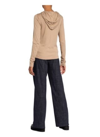 lilienfels Strick-Hoodie Damen, Braun