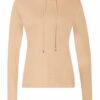 lilienfels Strick-Hoodie Damen, Braun
