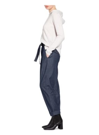 lilienfels Strick-Hoodie Damen, Grau
