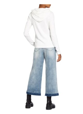 lilienfels Strick-Hoodie Damen, Weiß