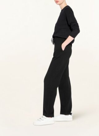 lilienfels Strickhose Damen, Schwarz