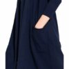 lilienfels Strickhülle Damen, Blau