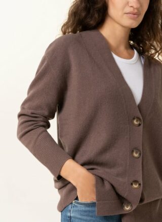 lilienfels Strickjacke Damen, Braun