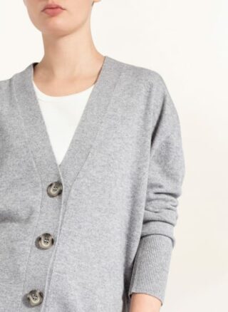 lilienfels Strickjacke Damen, Grau