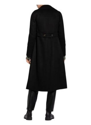 lilienfels Wollmantel Damen, Schwarz