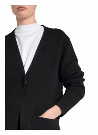 lilienfels Wollmantel Damen, Schwarz
