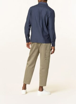 maerz muenchen Casual-Hemd Herren, Blau