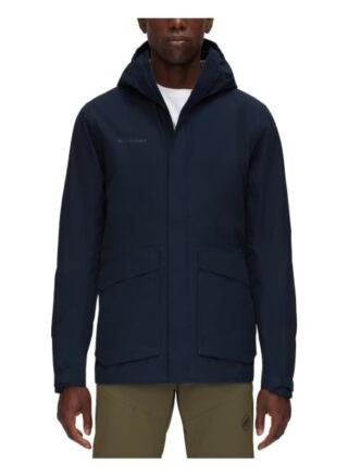 mammut 3l Regenjacke Herren, Blau