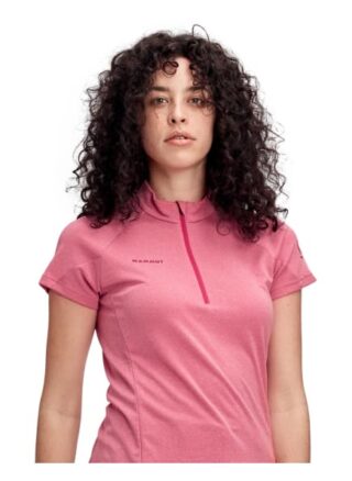 mammut Aegility Half Zip T-Shirts Damen, Lila