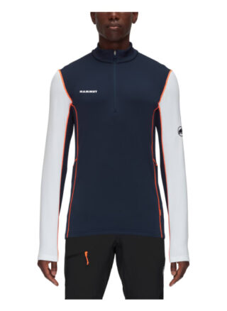 mammut Aenergy Half Zip Pull Longsleeve Herren, Blau
