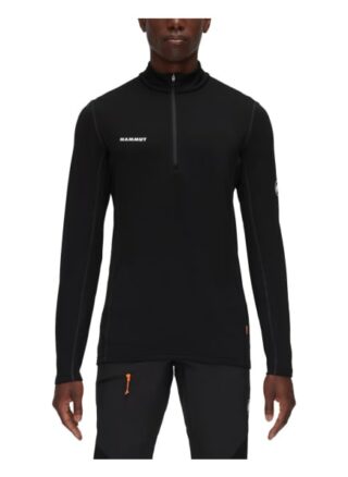 mammut Aenergy Half Zip Pull Longsleeve Herren, Schwarz