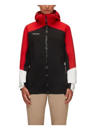 mammut Convey Tour Regenjacken Damen, Schwarz