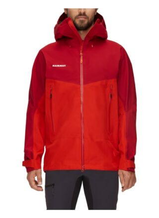 mammut Crater Regenjacke Herren, Rot